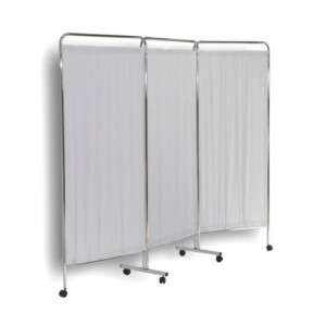 Biombos Clinicos 3 Cuerpos Acero Inox